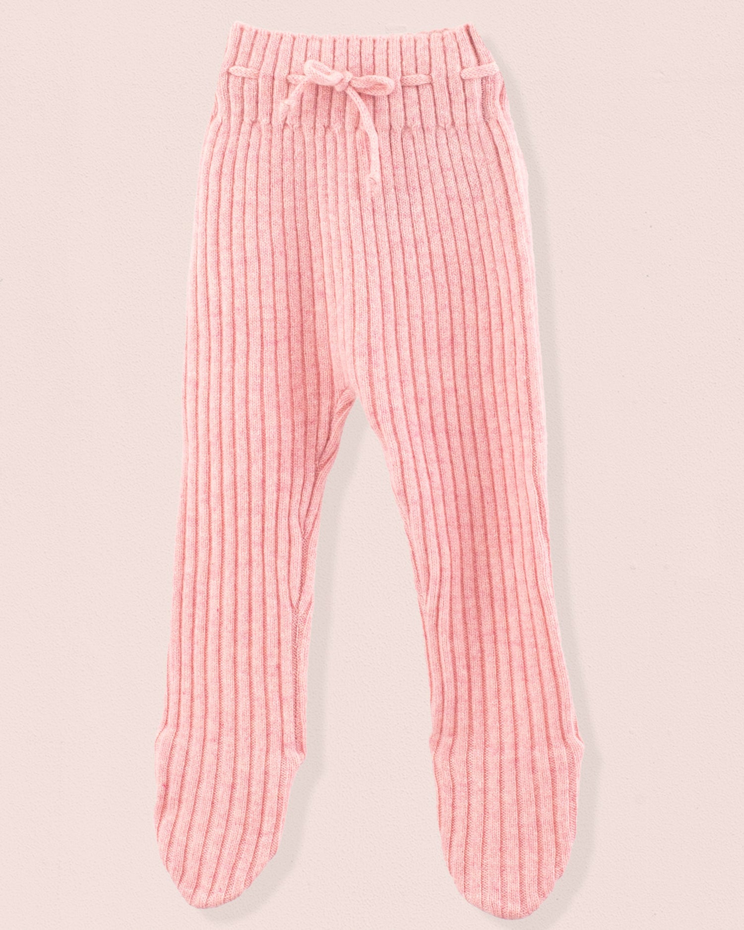 Cashmere Ribbed Rose Footed Legging